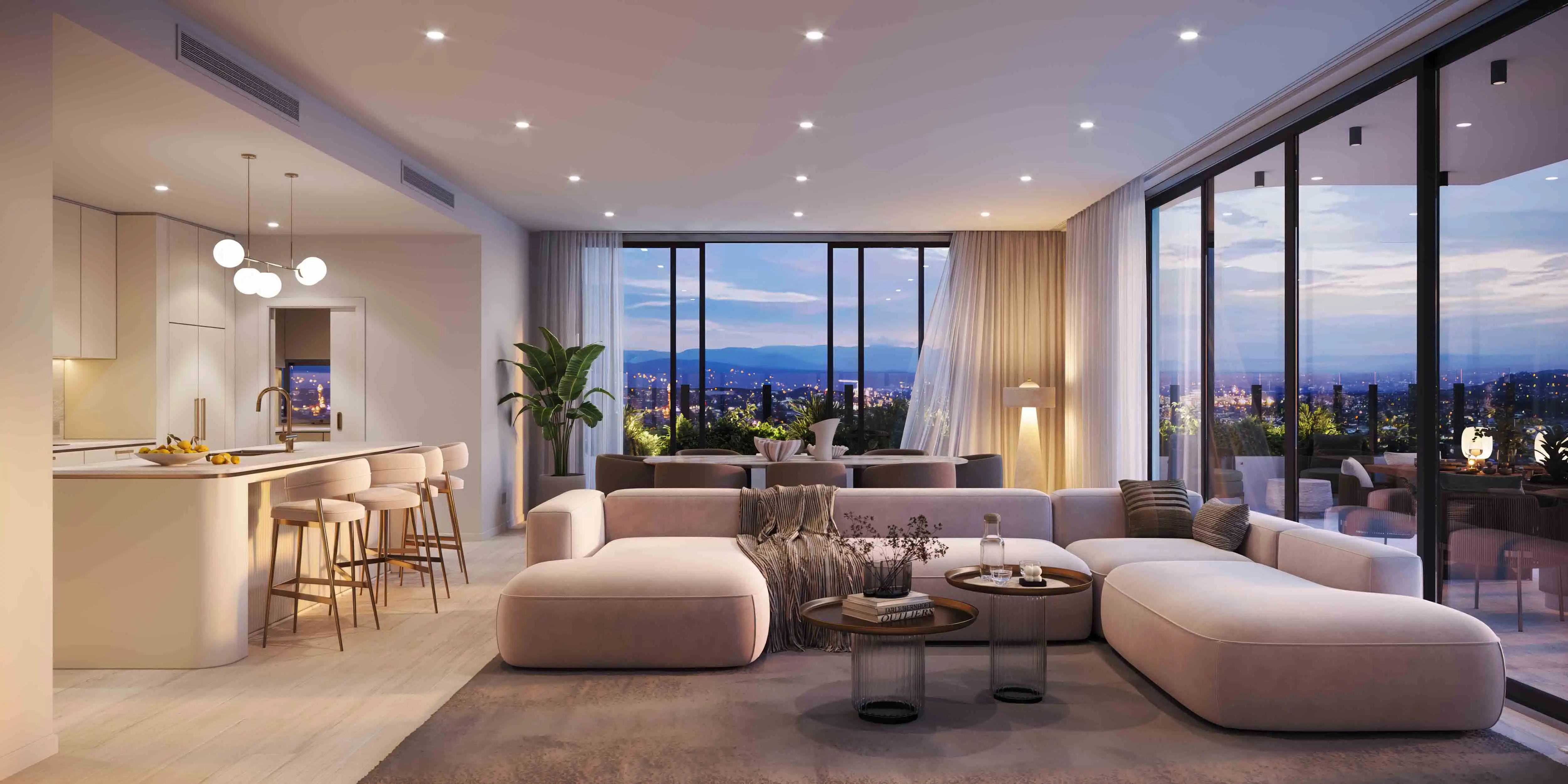 kitchen-living-penthouse-champagne-type-v-