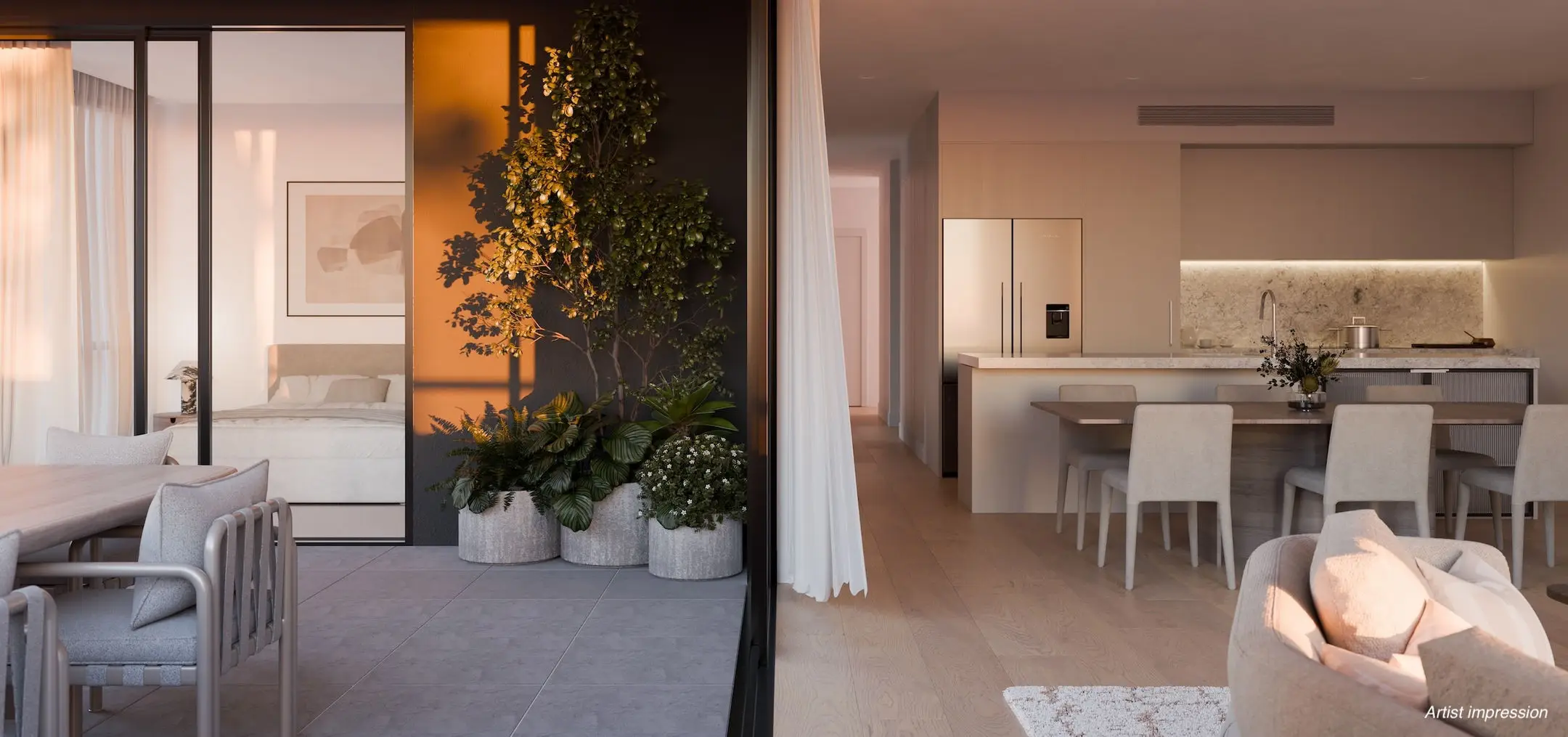 the-works-nsw-4207-terrace-lounge-view-sunset